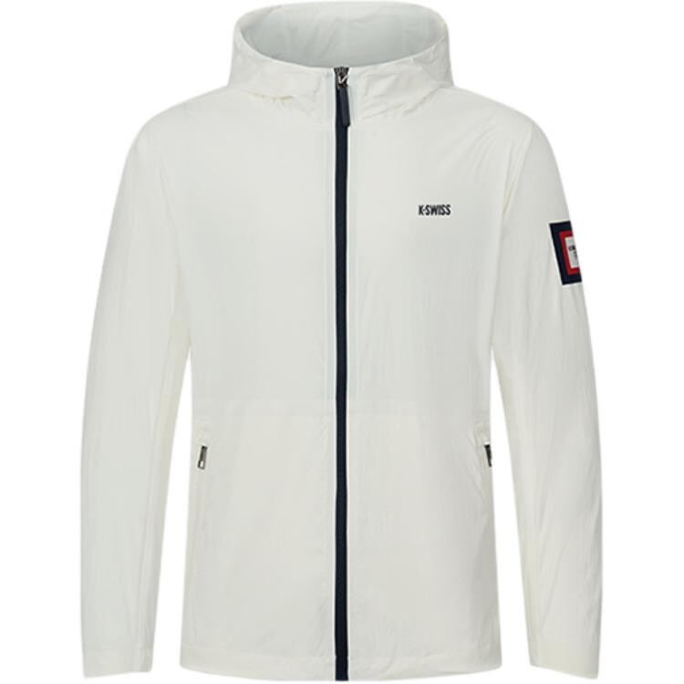 Куртка мужская однотонная белый K·Swiss
Куртка мужская однотонная белый K·Swiss