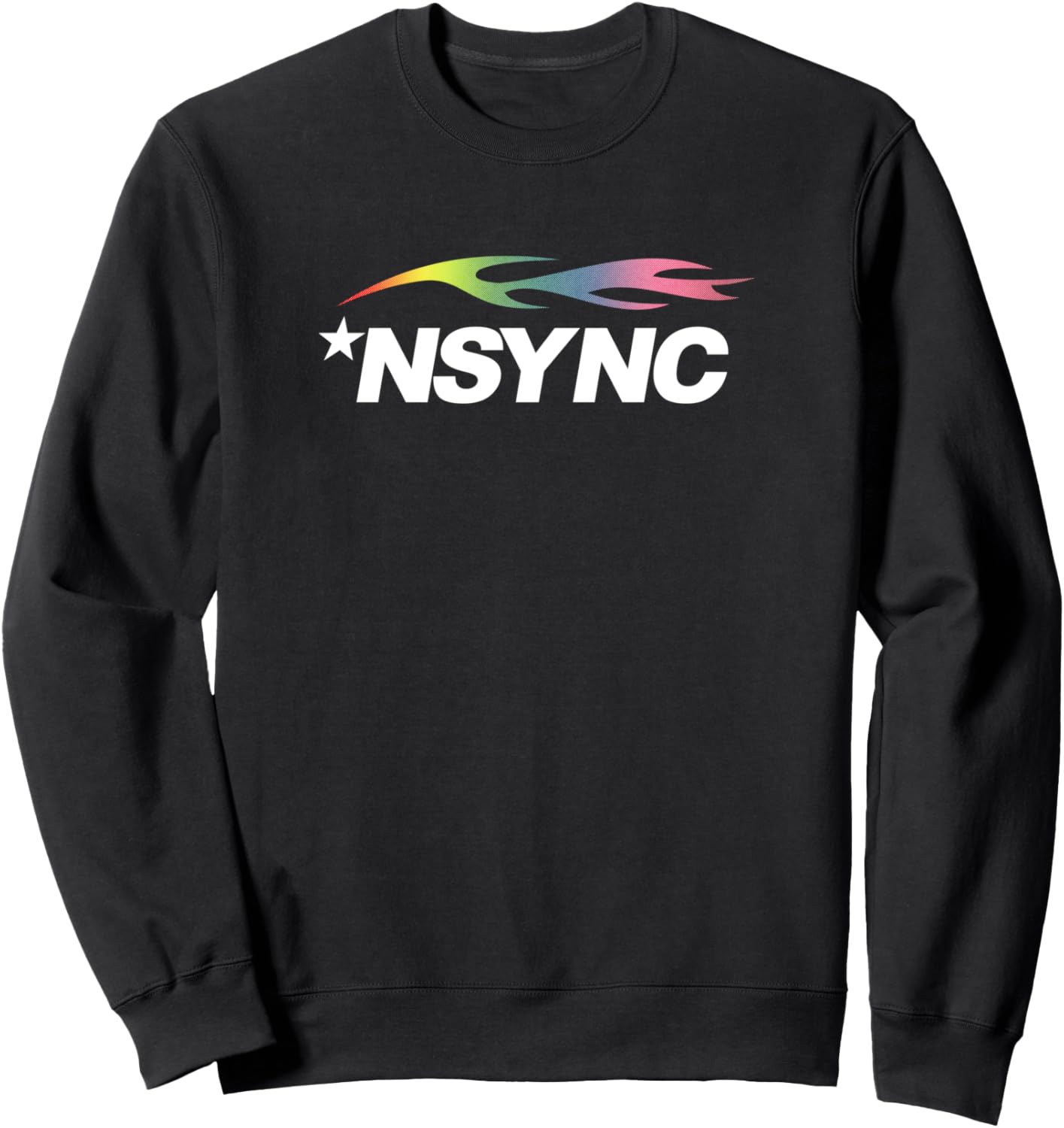 Официальная толстовка с логотипом группы NSYNC и радужной рамкой, черный
Официальная толстовка с логотипом группы NSYNC и радужной рамкой, черный
