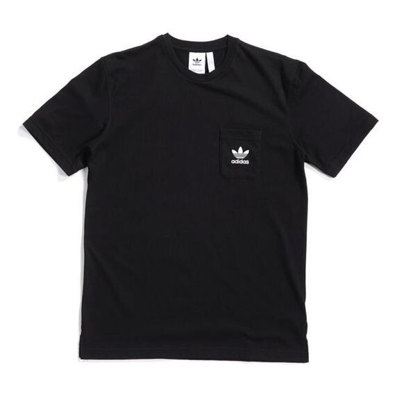 Футболка оригинальные однотонные карманные с логотипом короткие рукава Adidas, черный
Футболка оригинальные однотонные карманные с логотипом короткие рукава Adidas, черный