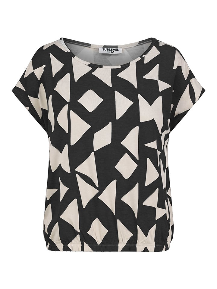 Sublevel Футболка черно-белого цвета, Черный, Sublevel Футболка черно-белого цвета
Sublevel Футболка черно-белого цвета, Черный, Sublevel Футболка черно-белого цвета