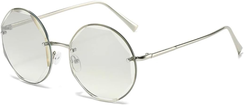 Круглые солнцезащитные очки без оправы для мужчин и женщин, роскошные солнцезащитные очки в крупной оправе, винтажные солнцезащитные очки UV400 для женщин VRTRFFTR, Silver-lightsilver
Круглые солнцезащитные очки без оправы для мужчин и женщин, роскошные солнцезащитные очки в крупной оправе, винтажные солнцезащитные очки UV400 для женщин VRTRFFTR, Silver-lightsilver