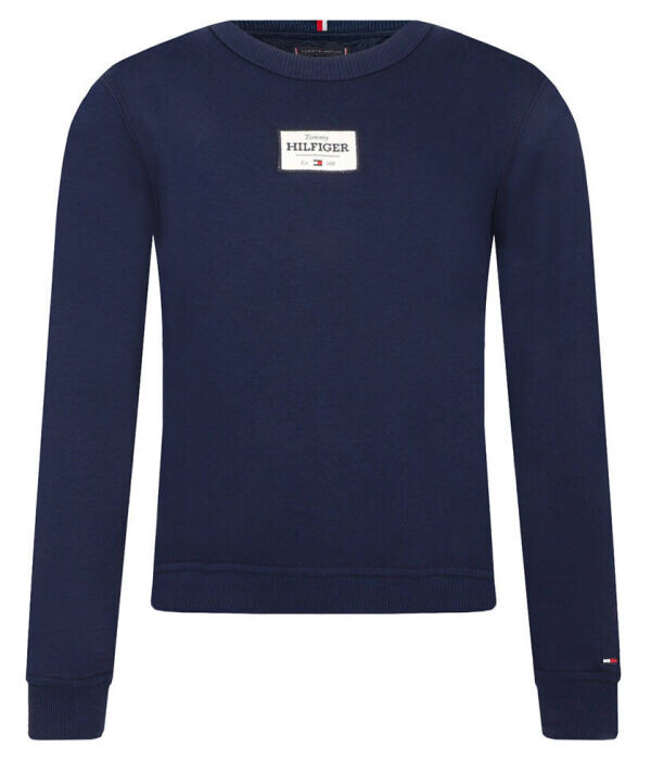 Свитшот мужской Tommy Hilfiger с фирменной нашивкой, синий
Свитшот мужской Tommy Hilfiger с фирменной нашивкой, синий