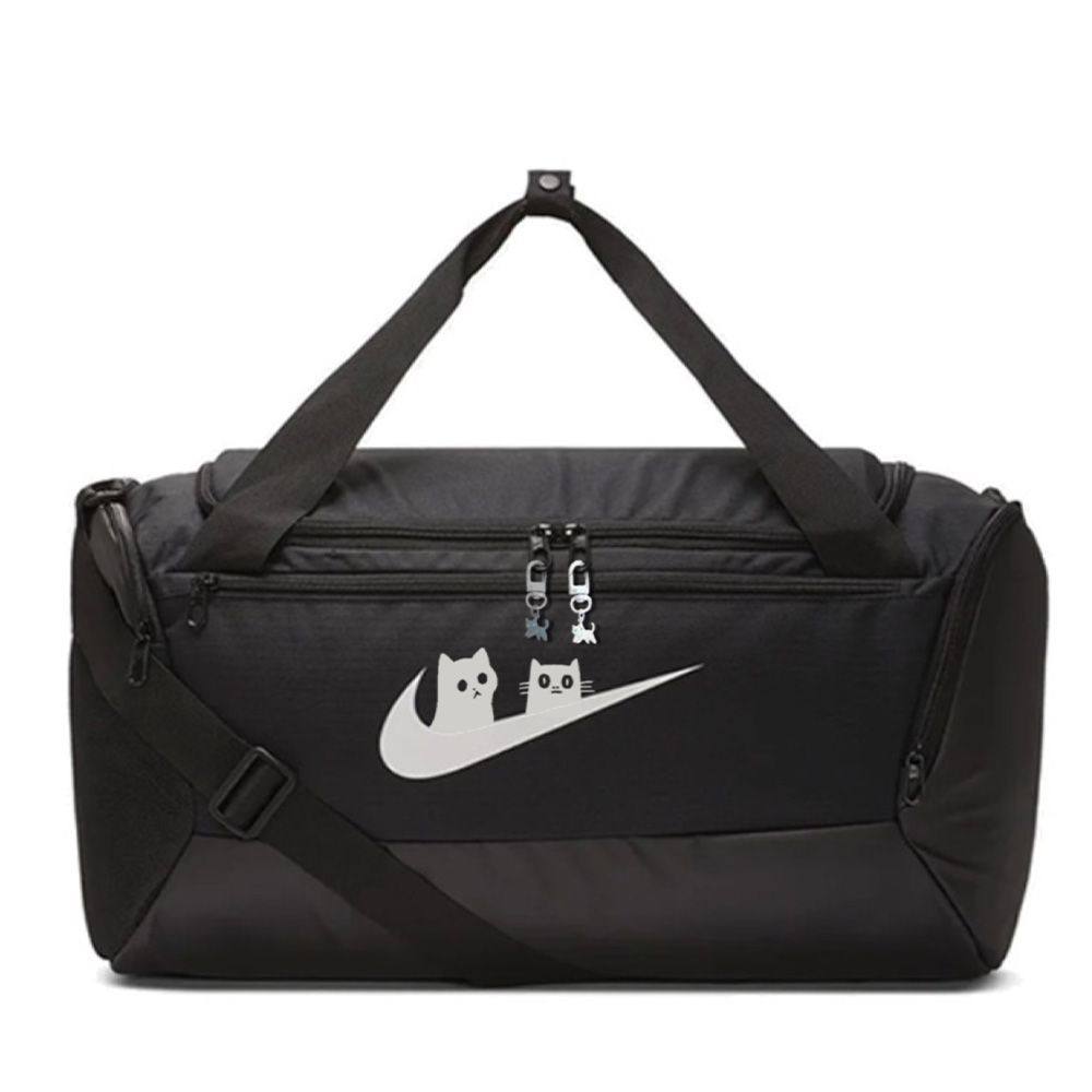 Nike Тканевая спортивная сумка для путешествий унисекс с двумя котятами, Two kittens
Nike Тканевая спортивная сумка для путешествий унисекс с двумя котятами, Two kittens