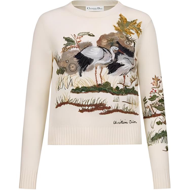 Футболка вязаная женская экрю DIOR
Футболка вязаная женская экрю DIOR