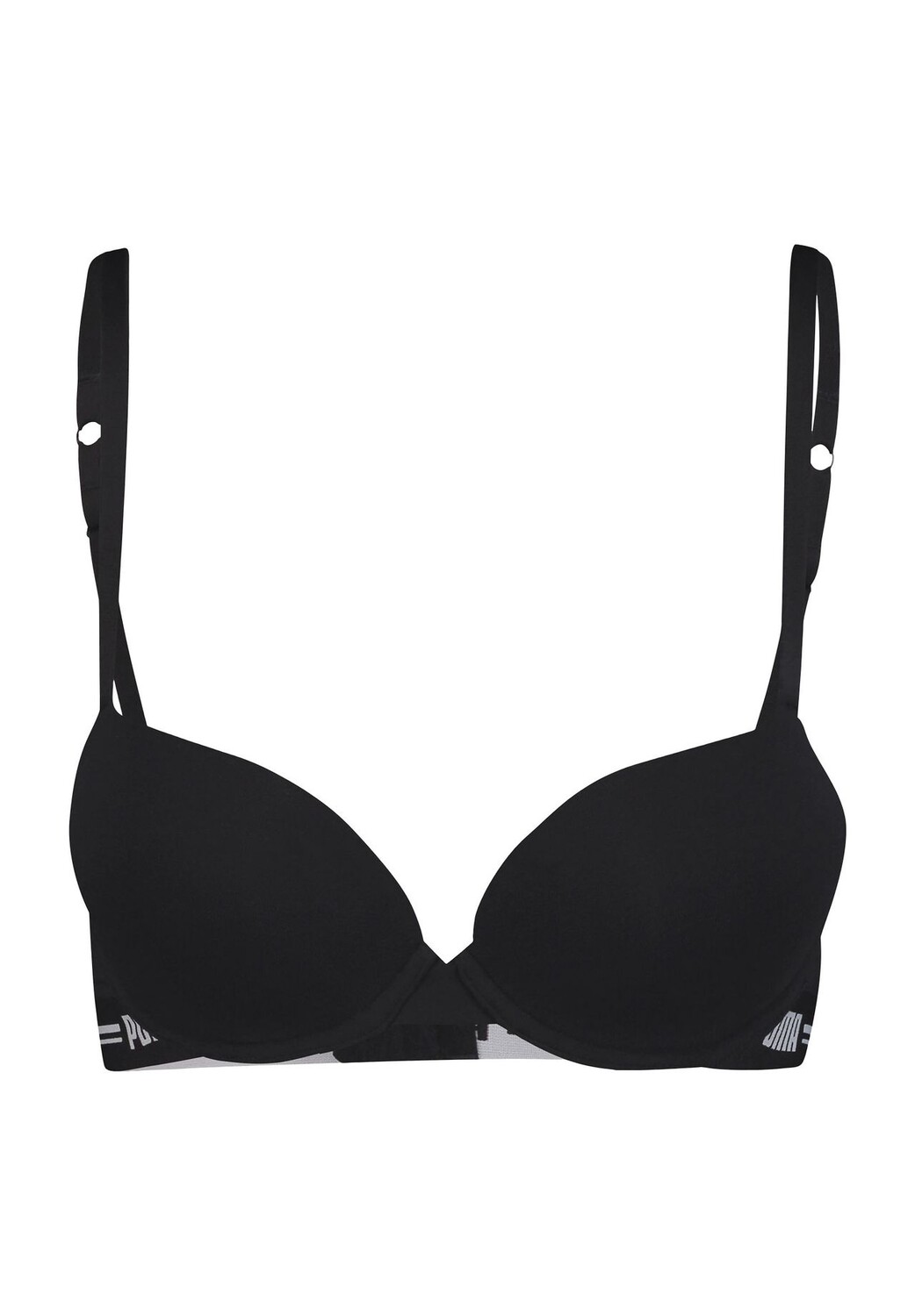 Бюстгальтер на косточках, плоские швы, мягкие чашки, женский PUMA, черный
Бюстгальтер на косточках, плоские швы, мягкие чашки, женский PUMA, черный
