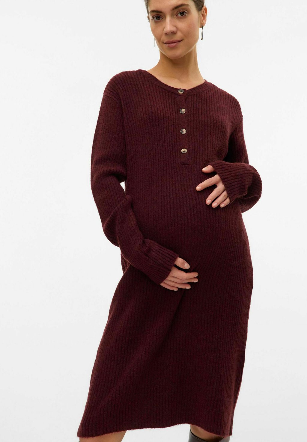Вязаное платье MLISLA UMSTANDS MAMALICIOUS, бордовый
Вязаное платье MLISLA UMSTANDS MAMALICIOUS, бордовый