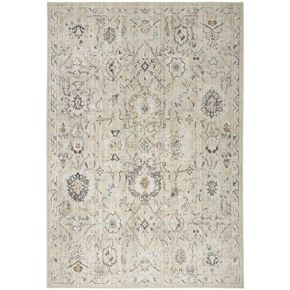 Nourison Oushak Home Винтажный домашний ковер с цветочным принтом RugMarketPlace, цвет Cream
Nourison Oushak Home Винтажный домашний ковер с цветочным принтом RugMarketPlace, цвет Cream