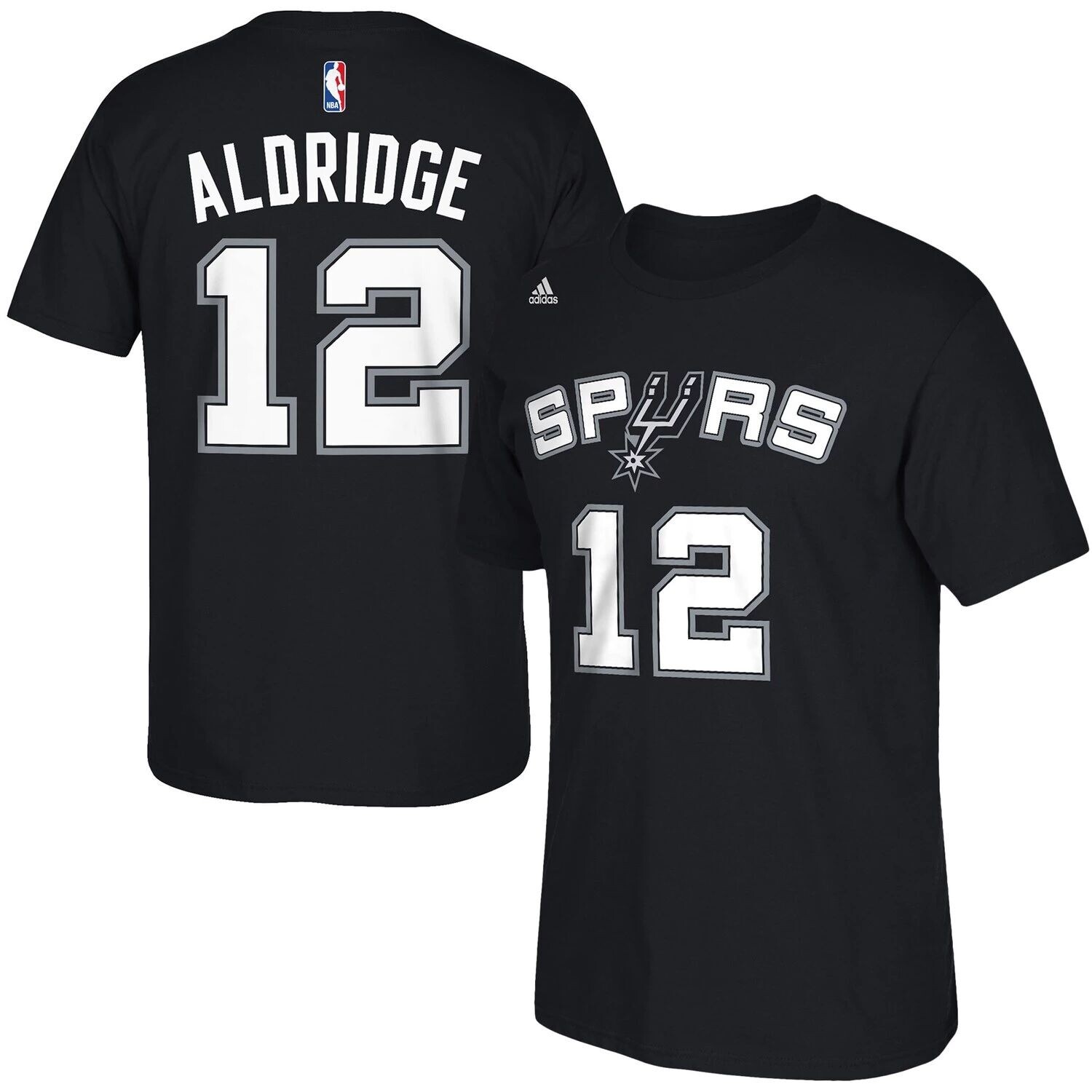 Мужская черная футболка с номером adidas LaMarcus Aldridge San Antonio Spurs, Черный, Мужская черная футболка с номером adidas LaMarcus Aldridge San Antonio Spurs
Мужская черная футболка с номером adidas LaMarcus Aldridge San Antonio Spurs, Черный, Мужская черная футболка с номером adidas LaMarcus Aldridge San Antonio Spurs