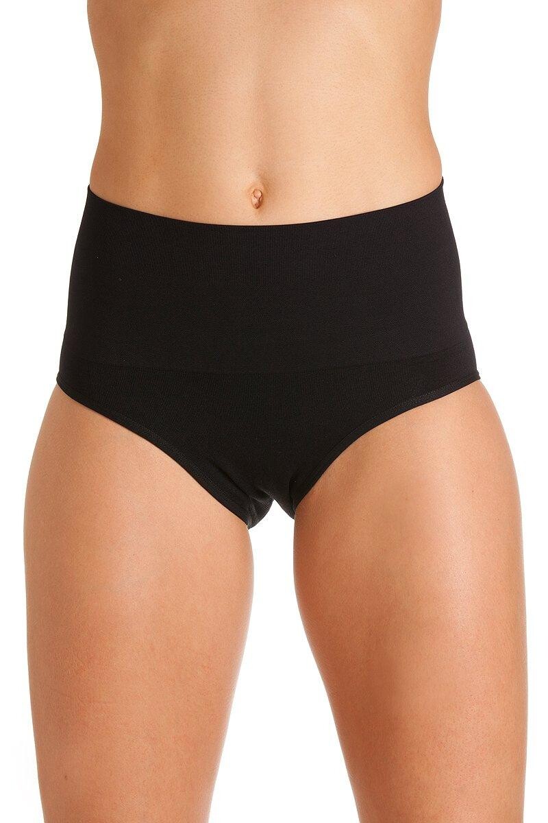 Корректирующее белье без швов, трусы с контролем комфорта Camille, черный 
Корректирующее белье без швов, трусы с контролем комфорта Camille, черный