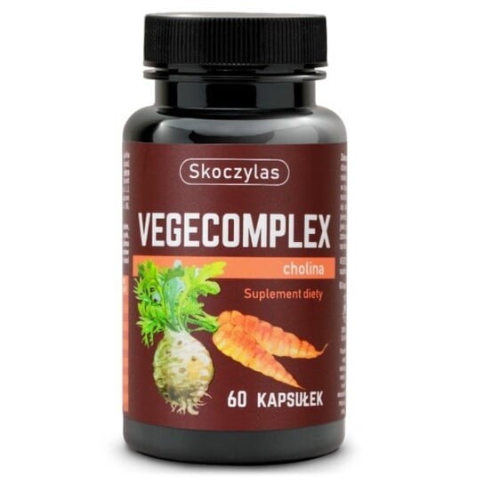 Skoczylas, Vegecomplex холин 60 капс.
Skoczylas, Vegecomplex холин 60 капс.