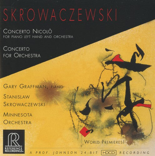 CD диск Skrowaczewski / Graffman / Minnesota Orchestra: Concerto Nicolo / Concerto for Orchestra
CD диск Skrowaczewski / Graffman / Minnesota Orchestra: Concerto Nicolo / Concerto for Orchestra