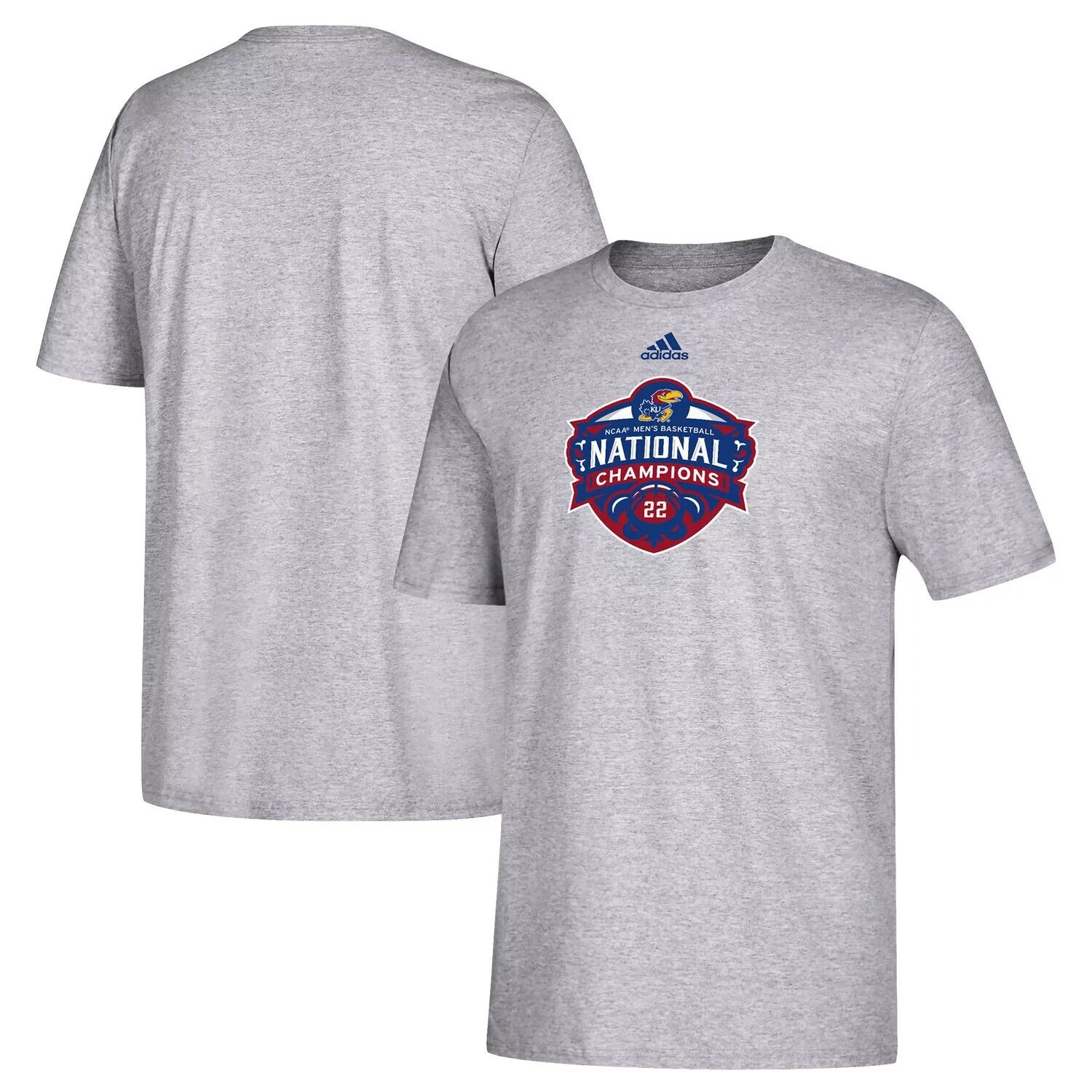 Мужская серая футболка adidas Kansas Jayhawks 2022 NCAA по баскетболу с парадом национальных чемпионов, Серый, Мужская серая футболка adidas Kansas Jayhawks 2022 NCAA по баскетболу с парадом национальных чемпионов
Мужская серая футболка adidas Kansas Jayhawks 2022 NCAA по баскетболу с парадом национальных чемпионов, Серый, Мужская серая футболка adidas Kansas Jayhawks 2022 NCAA по баскетболу с парадом национальных чемпионов
