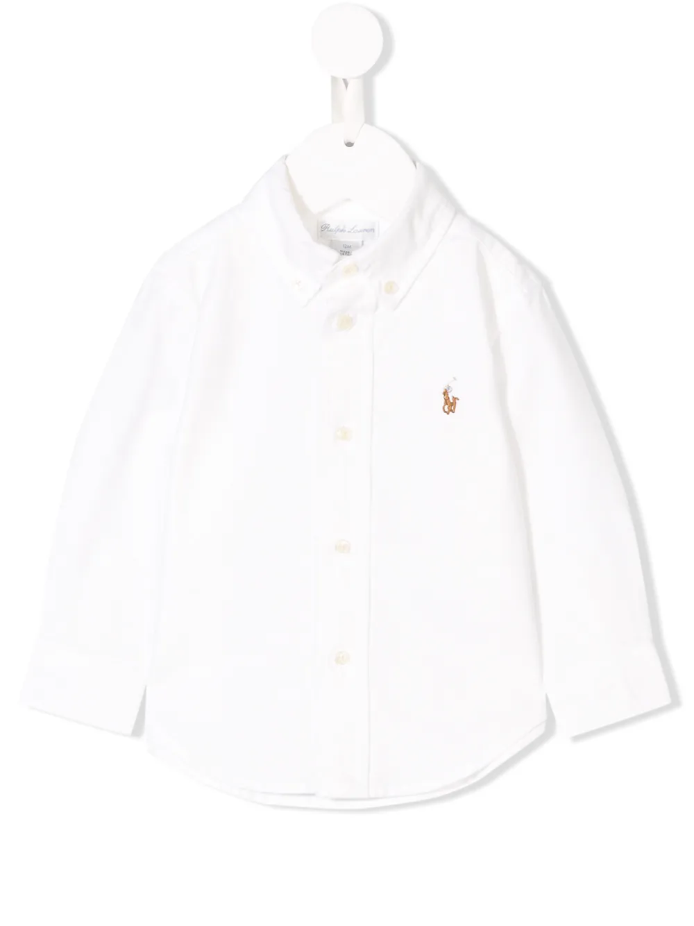 Рубашка на пуговицах POLO RALPH LAUREN KIDS, белый 
Рубашка на пуговицах POLO RALPH LAUREN KIDS, белый