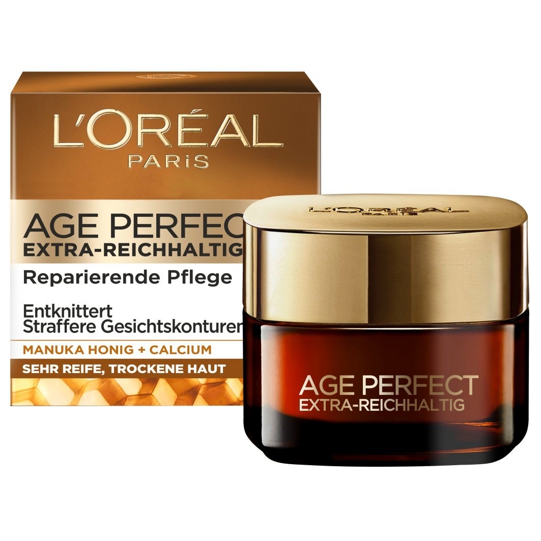 Дневной крем age perfect extra-reichhaltig manuka tag Loreal Paris, объем 50 мл
Дневной крем age perfect extra-reichhaltig manuka tag Loreal Paris, объем 50 мл