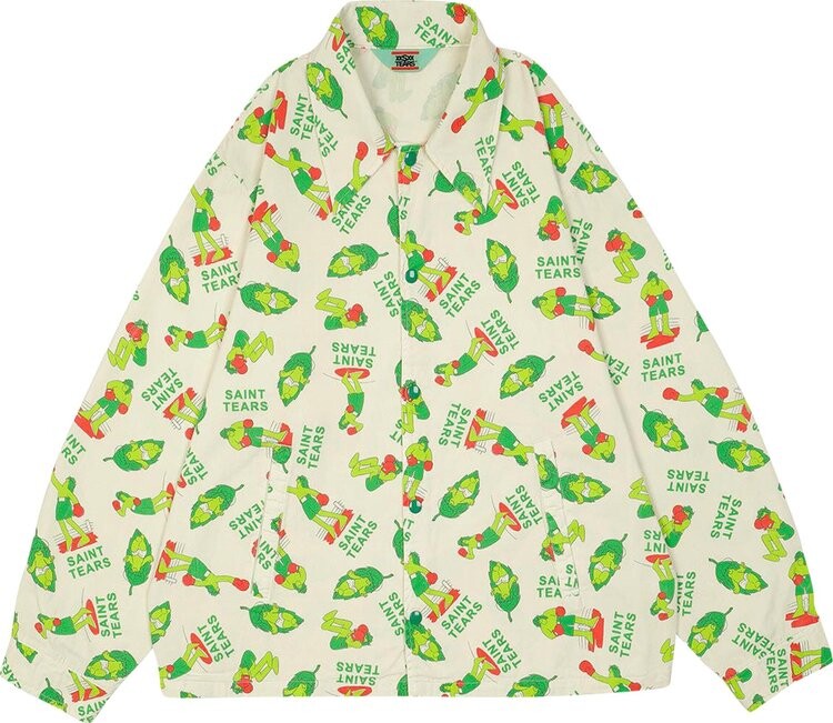 Куртка Saint Michael x Denim Tears Boxer Coach 'White', белый
Куртка Saint Michael x Denim Tears Boxer Coach 'White', белый