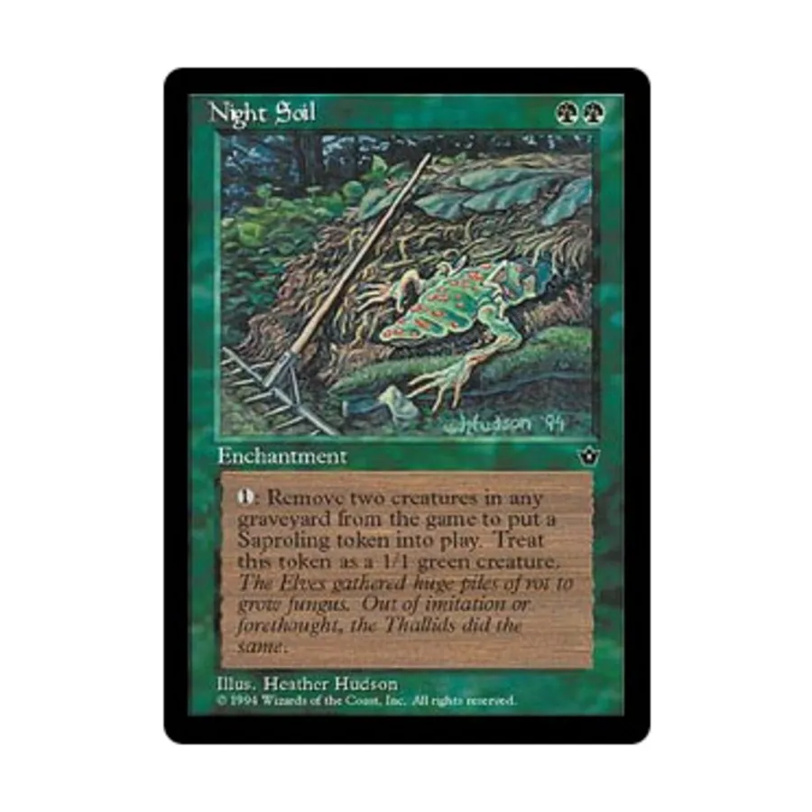 CCG Ночная почва - Вер. 2 (С3), MTG - Fallen Empires
CCG Ночная почва - Вер. 2 (С3), MTG - Fallen Empires