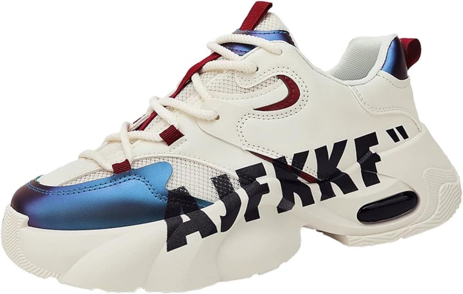 Модные мужские и женские массивные спортивные кроссовки с толстой подошвой для бега, баскетбола и уличной моды, легкие и удобные для ходьбы Macefil, бежевый
Модные мужские и женские массивные спортивные кроссовки с толстой подошвой для бега, баскетбола и уличной моды, легкие и удобные для ходьбы Macefil, бежевый