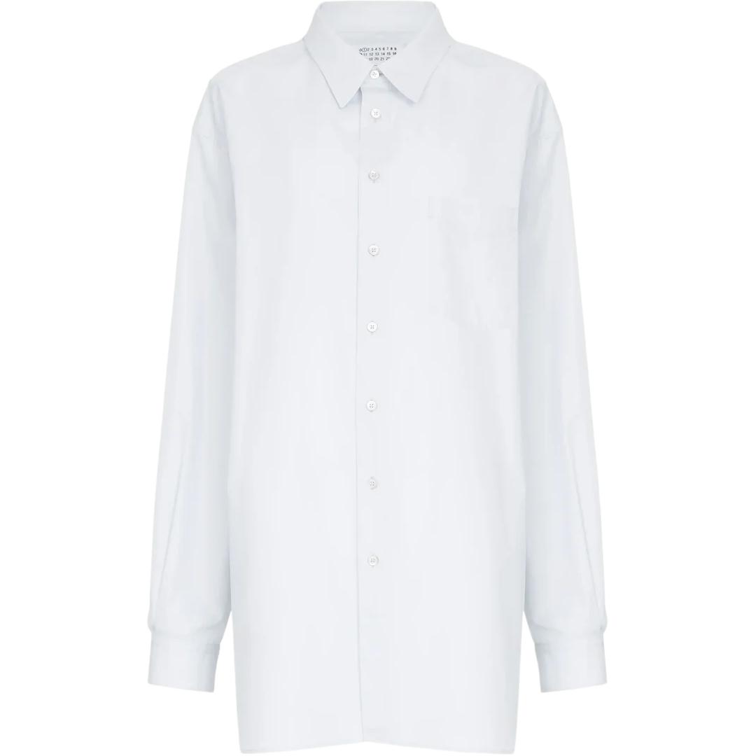 Оверсайз рубашка Maison Margiela, синий
Оверсайз рубашка Maison Margiela, синий