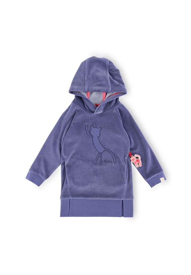 Велюровое платье дикая кошка для детей Sigikid, синий
Велюровое платье дикая кошка для детей Sigikid, синий