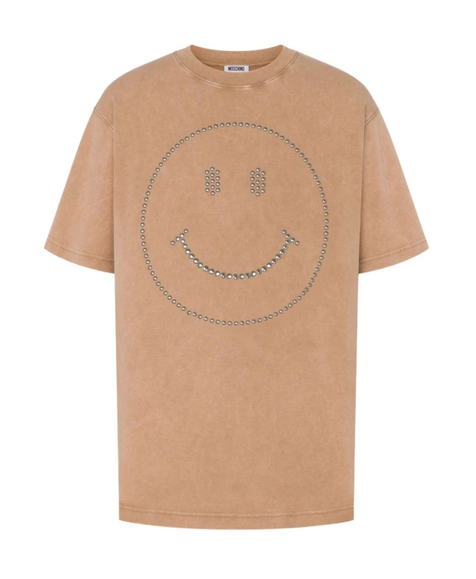 Футболки и поло с изображением смайлика Moschino, коричневый
Футболки и поло с изображением смайлика Moschino, коричневый