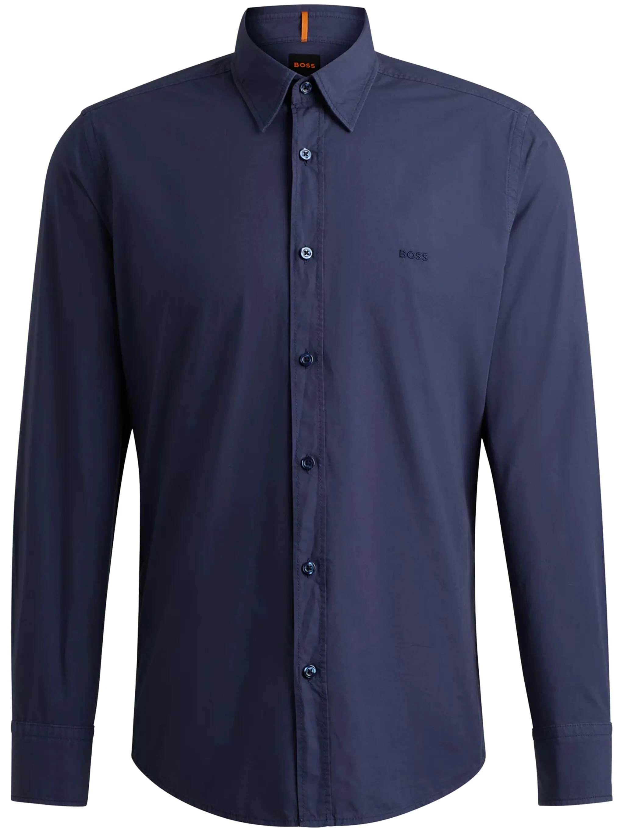 Рубашка на пуговицах Boss, синий
Рубашка на пуговицах Boss, синий