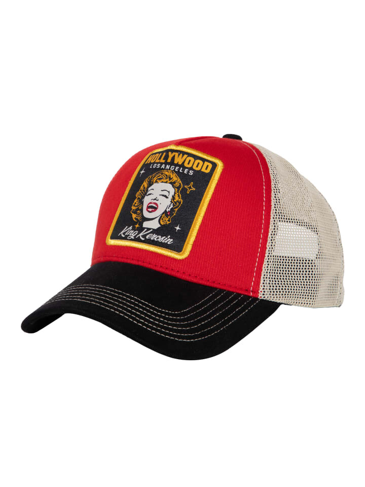 Бейсболка King Kerosin Trucker Hollywood, красный
Бейсболка King Kerosin Trucker Hollywood, красный