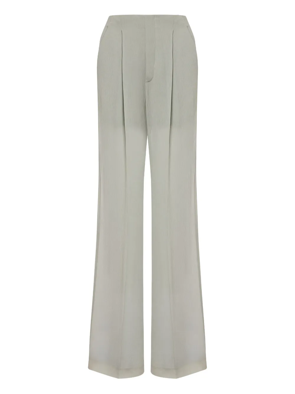 Брюки с завышенной талией и складками Alberta Ferretti, серый
Брюки с завышенной талией и складками Alberta Ferretti, серый