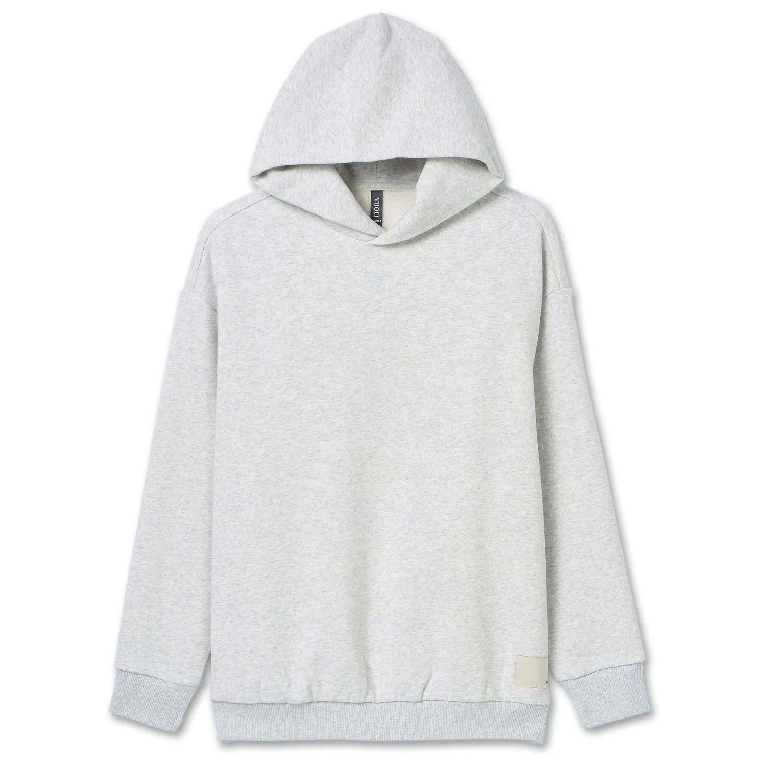 Восстановленный оверсайз худи Vuori, Pale Grey Heather 
Восстановленный оверсайз худи Vuori, Pale Grey Heather