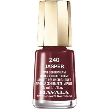 Крем-краска для ногтей Jasper Nail 240 Коричневый 5 мл, Mavala
Крем-краска для ногтей Jasper Nail 240 Коричневый 5 мл, Mavala
