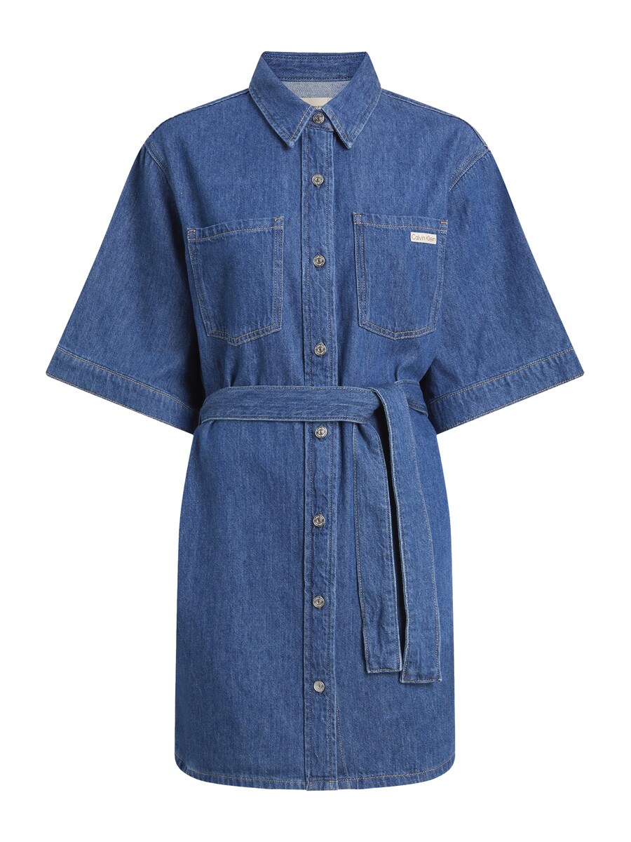 Платье-рубашка Calvin Klein Jeans, синий деним
Платье-рубашка Calvin Klein Jeans, синий деним