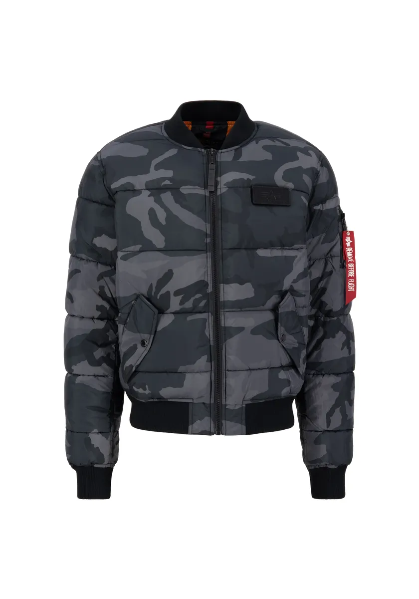 Куртка-бомбер Alpha Industries " Alpha Industries Мужчины - Куртки-бомберы MA-1 Puffer Bomber Camo", черный
Куртка-бомбер Alpha Industries " Alpha Industries Мужчины - Куртки-бомберы MA-1 Puffer Bomber Camo", черный