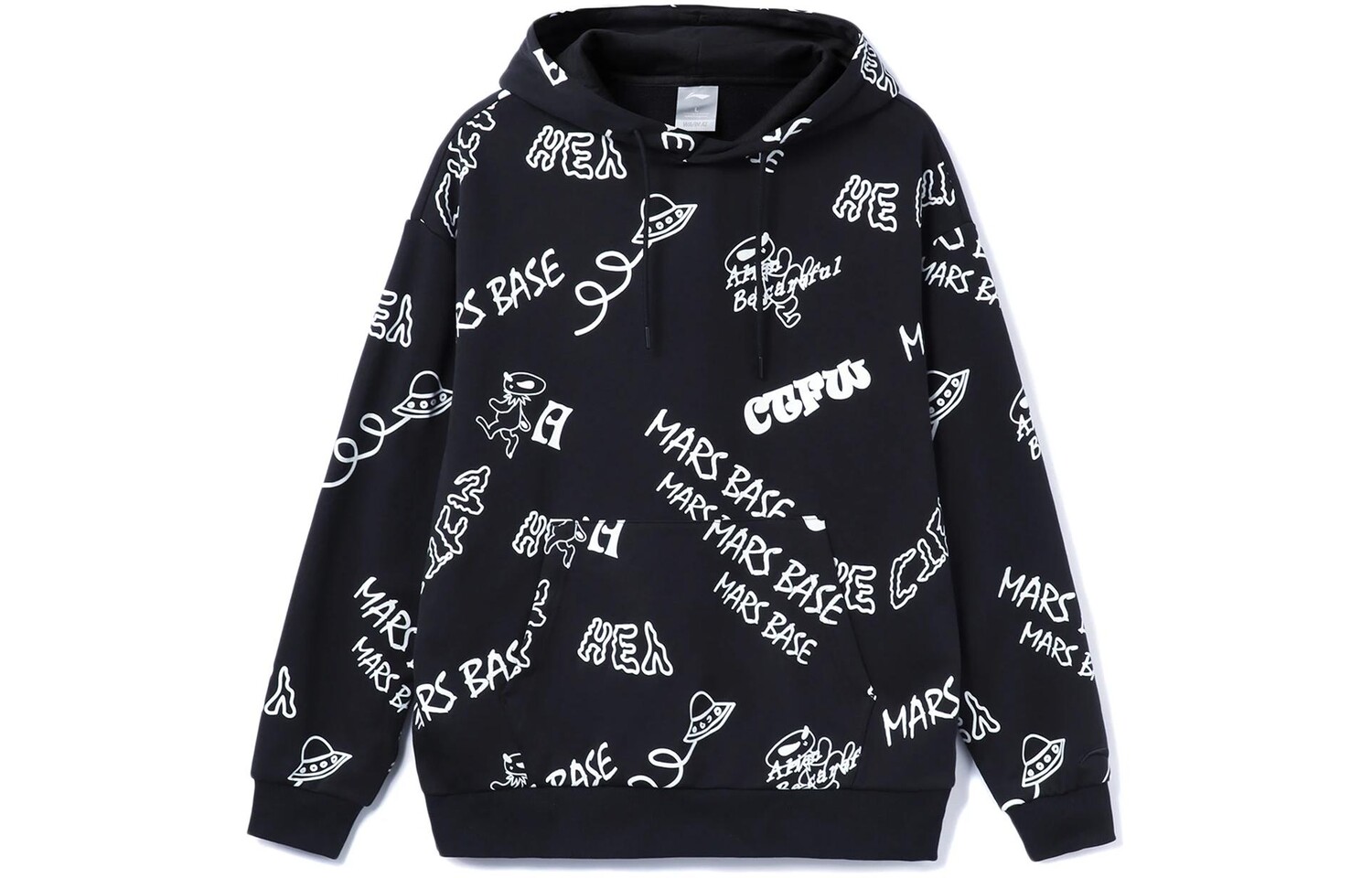 Толстовка с CF Tracing, унисекс, черно-белая, с полным принтом Lining, черно-белый
Толстовка с CF Tracing, унисекс, черно-белая, с полным принтом Lining, черно-белый