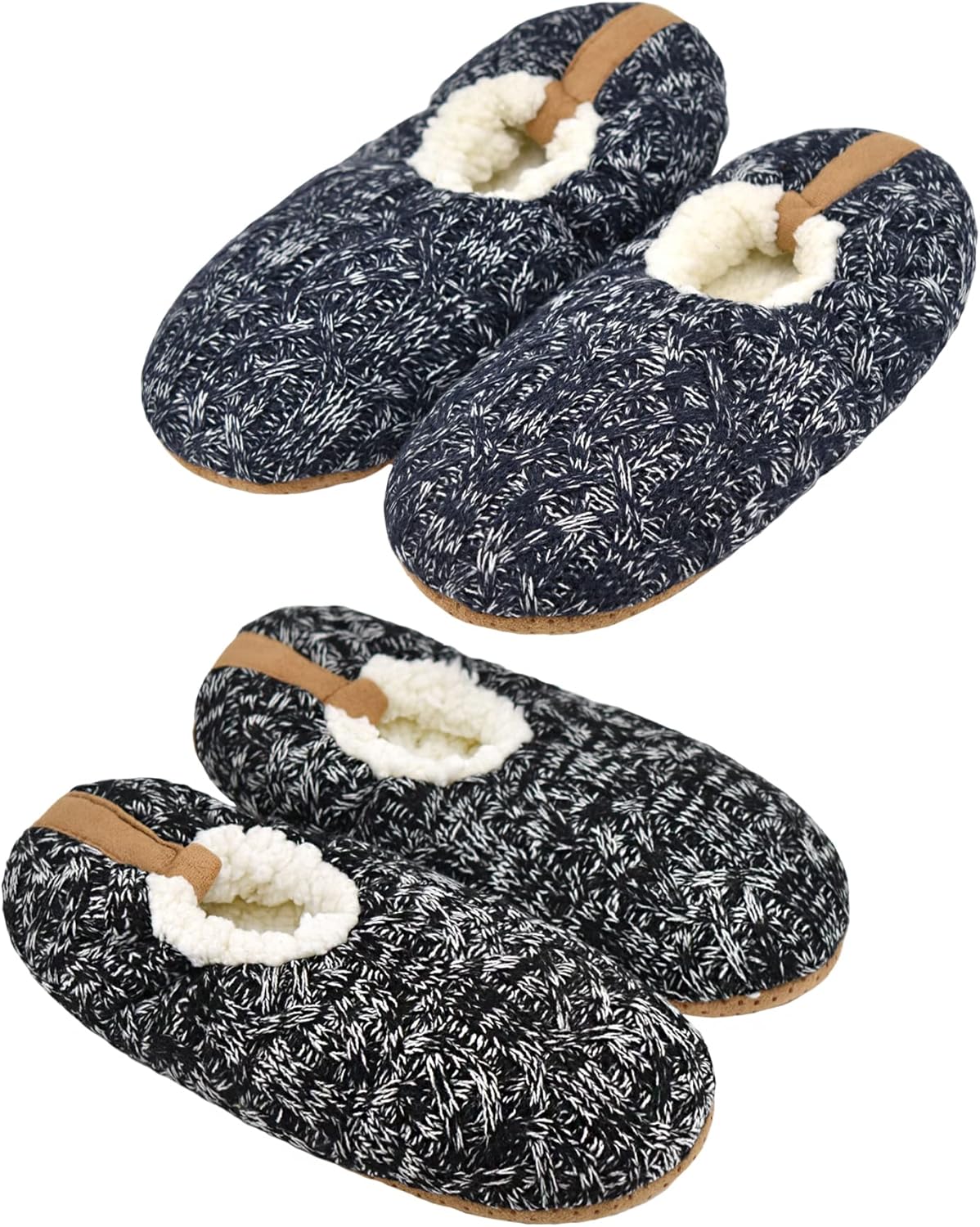 Мужские носки-тапочки DICUIRD с нескользящей подошвой, теплые домашние носки с захватами для мужчин, пушистые вязаные тапочки, черный/синий/темно-синий
Мужские носки-тапочки DICUIRD с нескользящей подошвой, теплые домашние носки с захватами для мужчин, пушистые вязаные тапочки, черный/синий/темно-синий