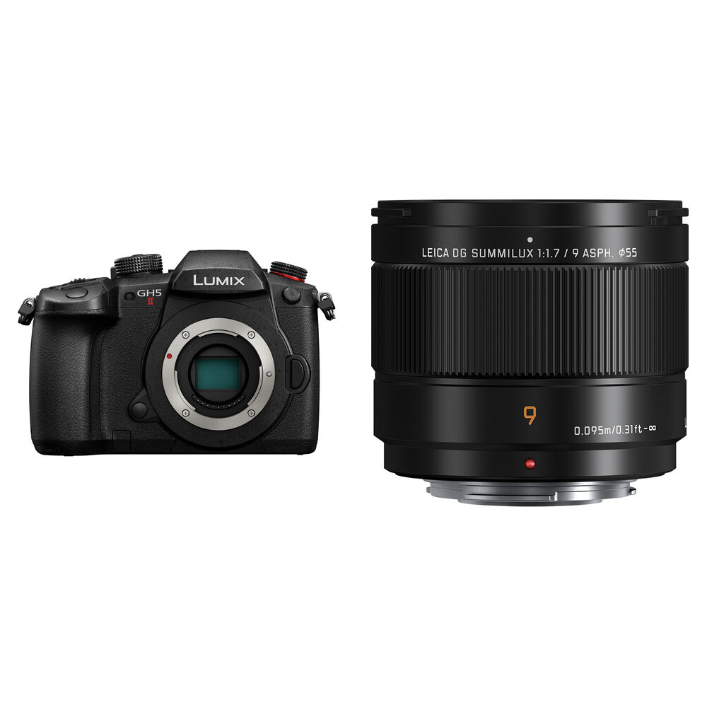 Беззеркальная камера Panasonic Lumix GH5 II Mirrorless Camera with 9mm f/1.7 Lens Kit
Беззеркальная камера Panasonic Lumix GH5 II Mirrorless Camera with 9mm f/1.7 Lens Kit