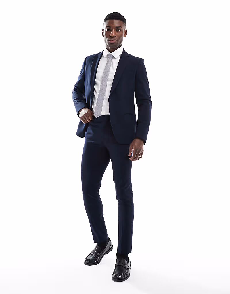 Узкие брюки River Island темно-синего цвета
Узкие брюки River Island темно-синего цвета