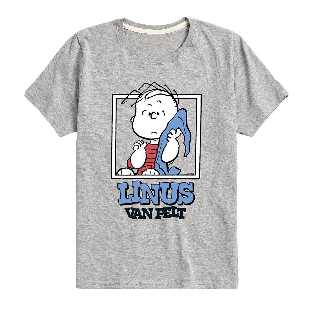 Футболка с рисунком Peanuts Linus Van Pelt для мальчиков 8–20 лет Licensed Character, цвет Heather Gray
Футболка с рисунком Peanuts Linus Van Pelt для мальчиков 8–20 лет Licensed Character, цвет Heather Gray