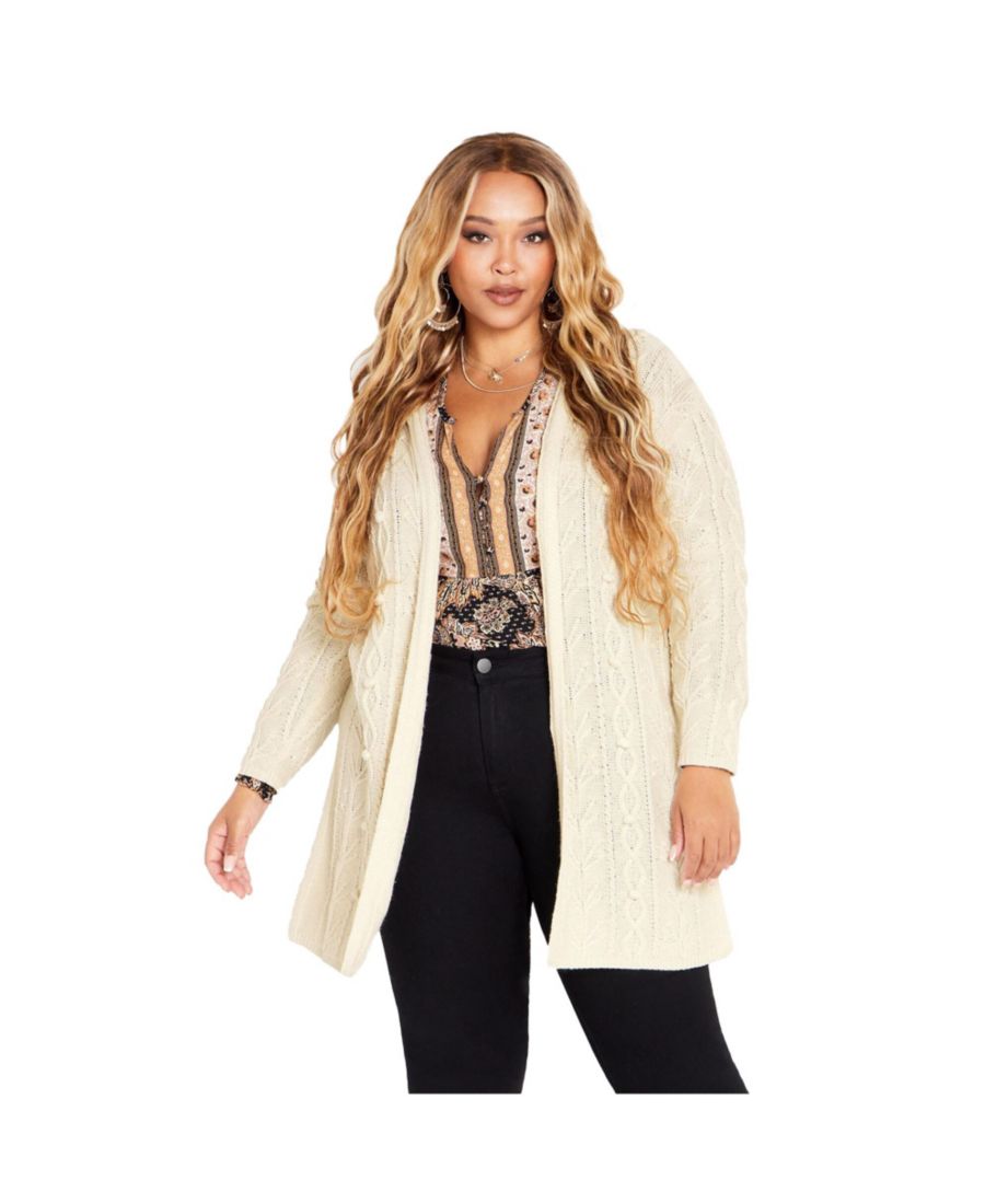 Женский кардиган Camilla с капюшоном и косами AVENUE, Vanilla
Женский кардиган Camilla с капюшоном и косами AVENUE, Vanilla