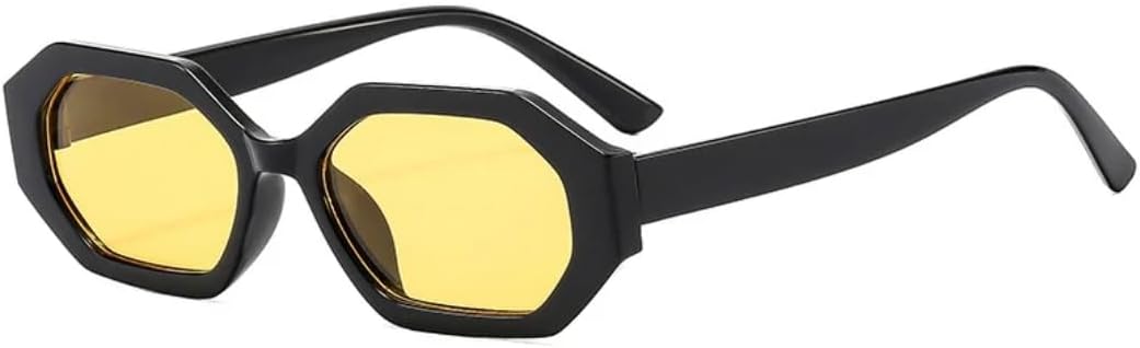 Солнцезащитные очки с защитой от УФ-излучения UV400 | Маленькая оправа, цветные линзы | Для женщин и мужчин, для занятий спортом на открытом воздухе и вождения DSVIGF, Black-yellow
Солнцезащитные очки с защитой от УФ-излучения UV400 | Маленькая оправа, цветные линзы | Для женщин и мужчин, для занятий спортом на открытом воздухе и вождения DSVIGF, Black-yellow