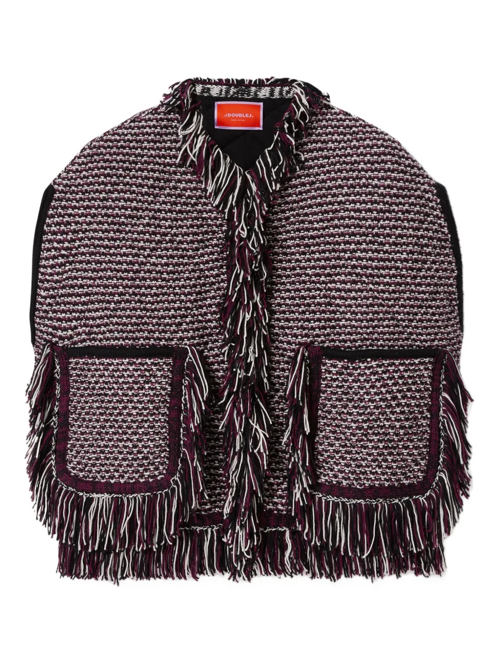 Кейп Camelia с бахромой La Doublej, черный
Кейп Camelia с бахромой La Doublej, черный