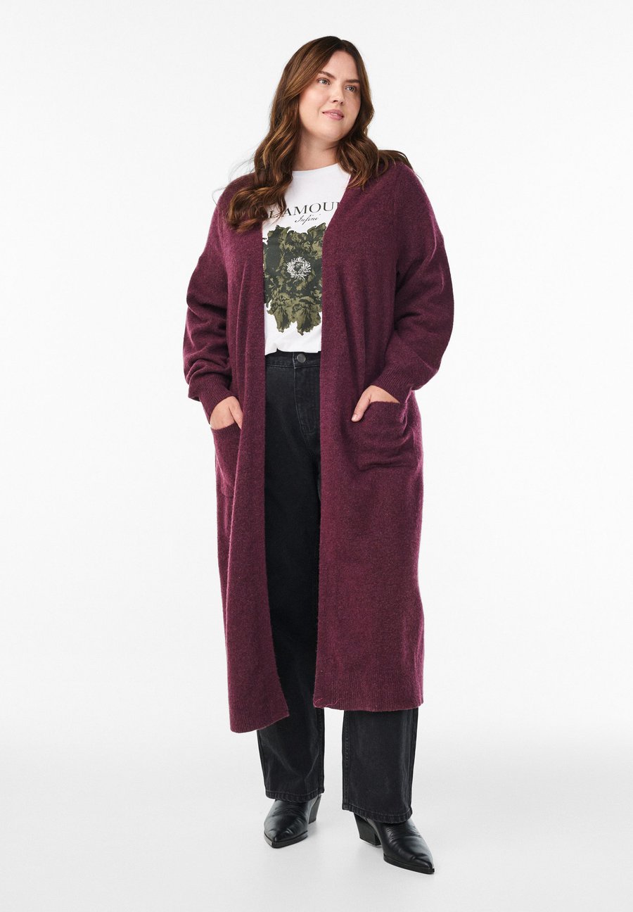 Кардиган Zizzi Cardigan, Fig Melange/Mottled Bordeaux
Кардиган Zizzi Cardigan, Fig Melange/Mottled Bordeaux