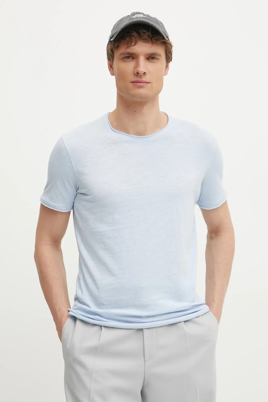 Хлопковая футболка Sisley, синий
Хлопковая футболка Sisley, синий