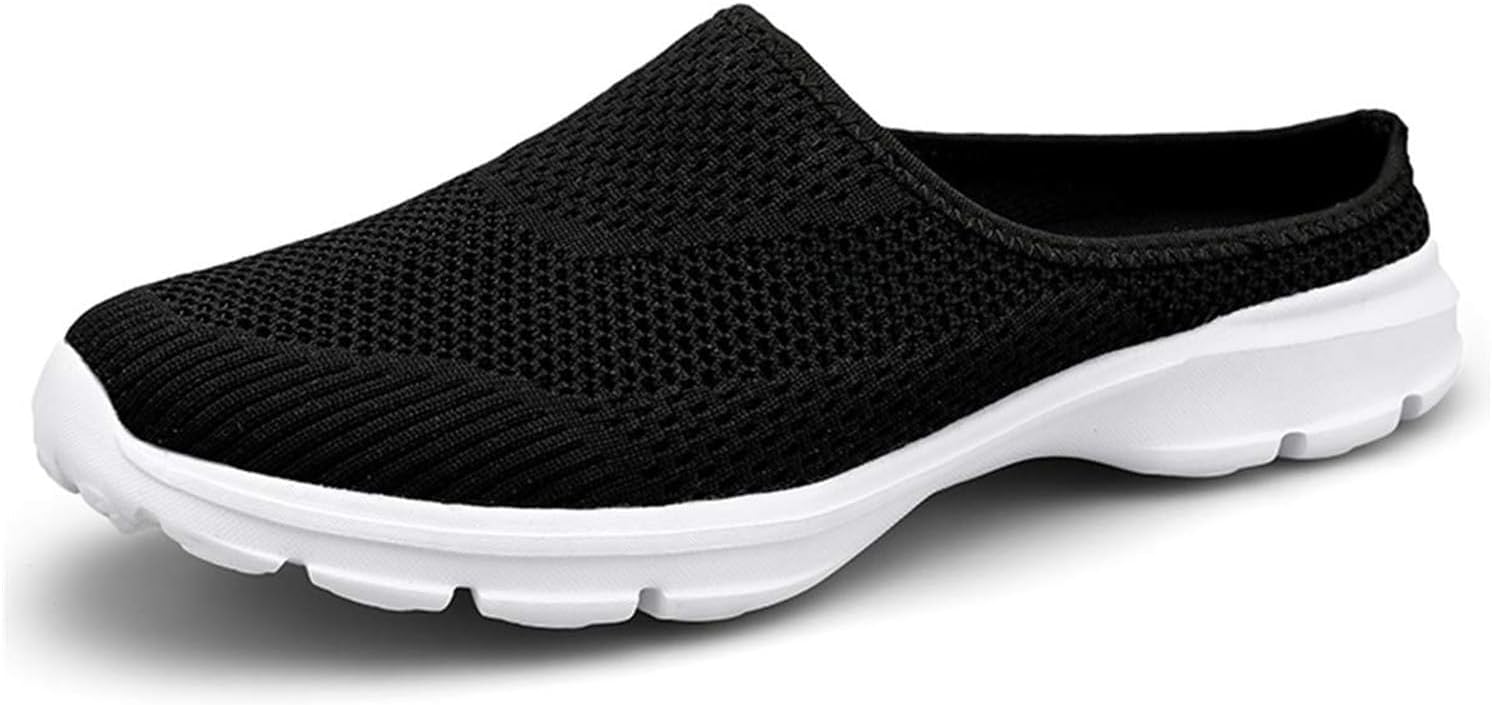 Женские кроссовки без задника, ортопедические, с открытой пяткой, на мягкой подошве, легкие тапочки, закрытый носок, удобные, дышащие, для дома и улицы, с противоскользящей подошвой (унисекс) Generic, черный
Женские кроссовки без задника, ортопедические, с открытой пяткой, на мягкой подошве, легкие тапочки, закрытый носок, удобные, дышащие, для дома и улицы, с противоскользящей подошвой (унисекс) Generic, черный