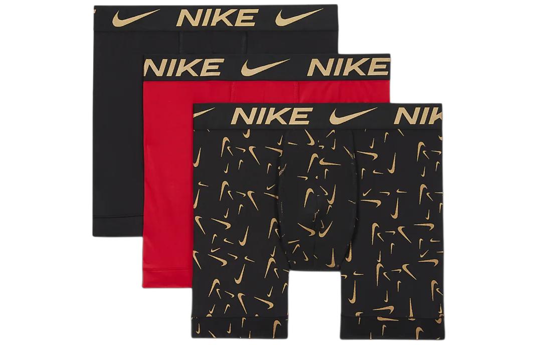 Трусы мужские Dri FIT Essential, 3 шт Nike, 3 Pack (черный/красный/светло-золотой)
Трусы мужские Dri FIT Essential, 3 шт Nike, 3 Pack (черный/красный/светло-золотой)