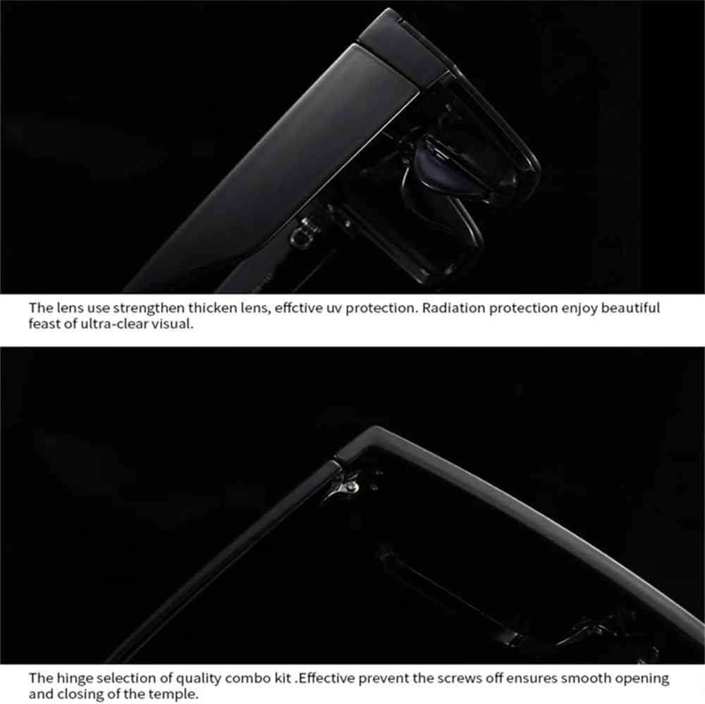 Винтажные солнцезащитные очки с плоской верхней частью для женщин и мужчин, дорожные, с заклепками, с текстурой дерева, солнцезащитные очки UV400 LANGSER, Wood Black
Винтажные солнцезащитные очки с плоской верхней частью для женщин и мужчин, дорожные, с заклепками, с текстурой дерева, солнцезащитные очки UV400 LANGSER, Wood Black