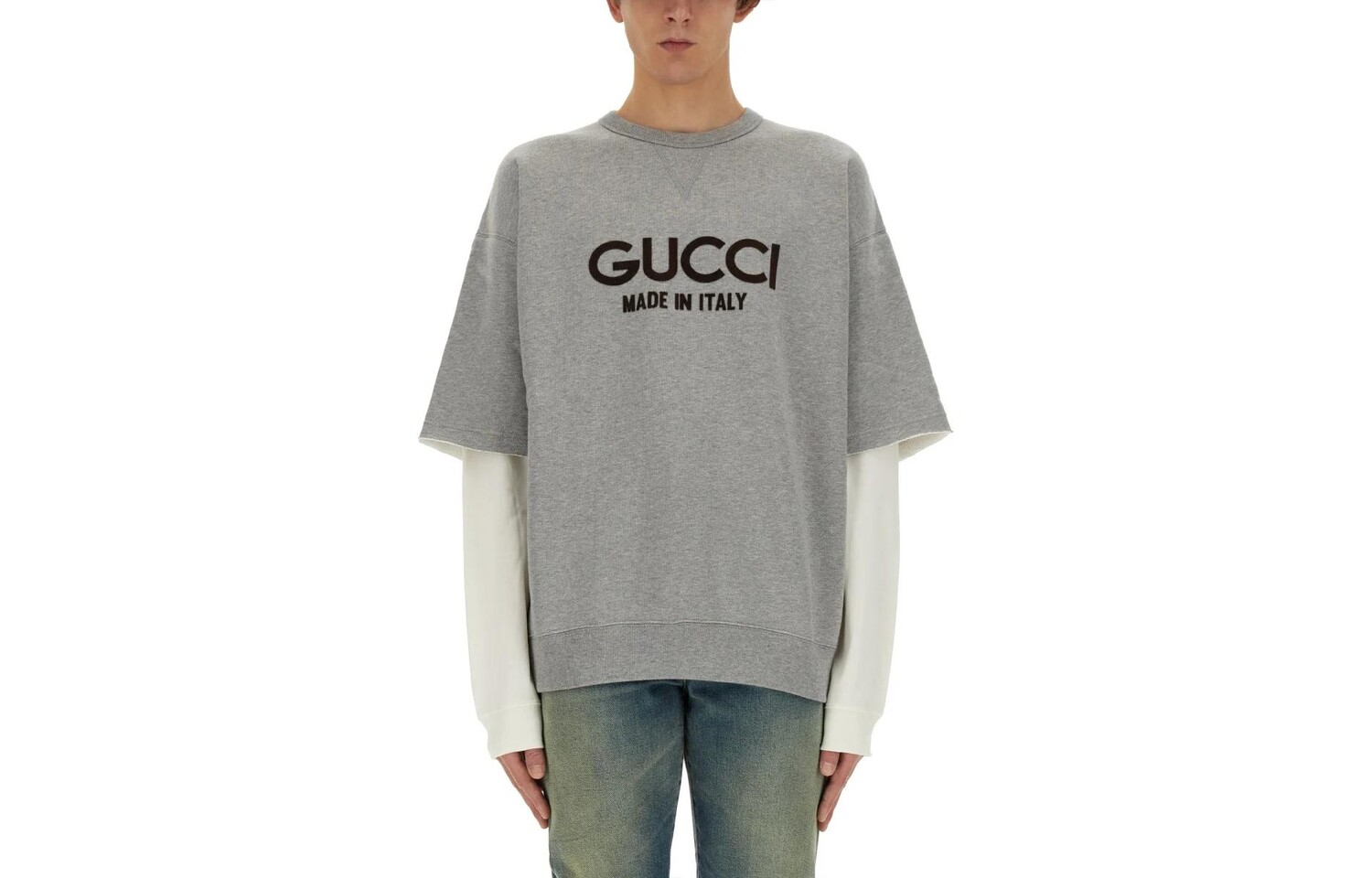 Толстовка мужская серая Gucci, серый
Толстовка мужская серая Gucci, серый