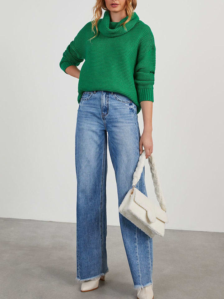 Milan Kiss Свитер зеленого цвета
Milan Kiss Свитер зеленого цвета