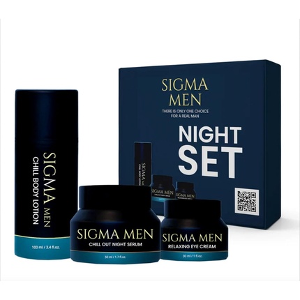 Набор для ночного ухода Sigma Men
Набор для ночного ухода Sigma Men