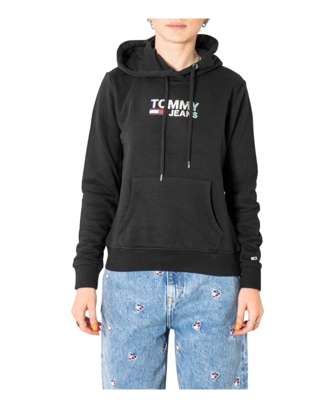Черная толстовка с принтом Tommy Jeans, черный
Черная толстовка с принтом Tommy Jeans, черный