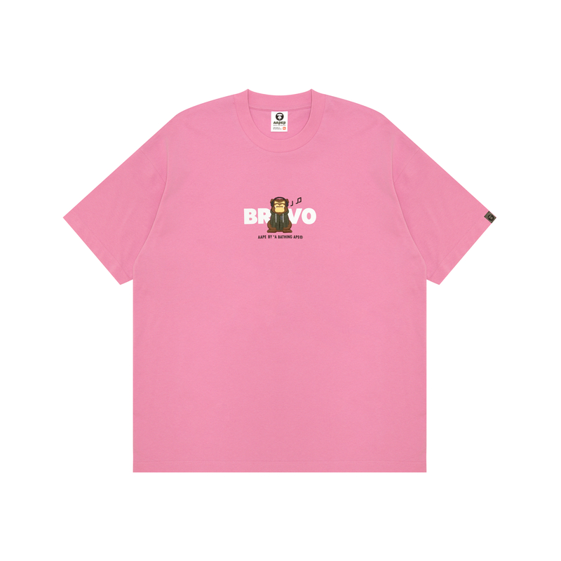 Футболка Cotton T shirt от *A Bathing APE Aape, розовый
Футболка Cotton T shirt от *A Bathing APE Aape, розовый