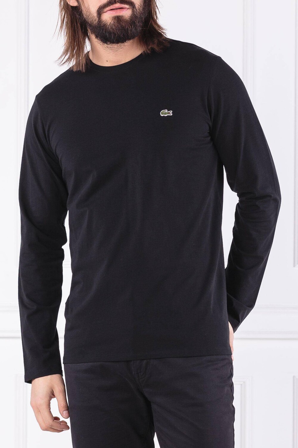 Лонгслив Lacoste regular fit, черный
Лонгслив Lacoste regular fit, черный